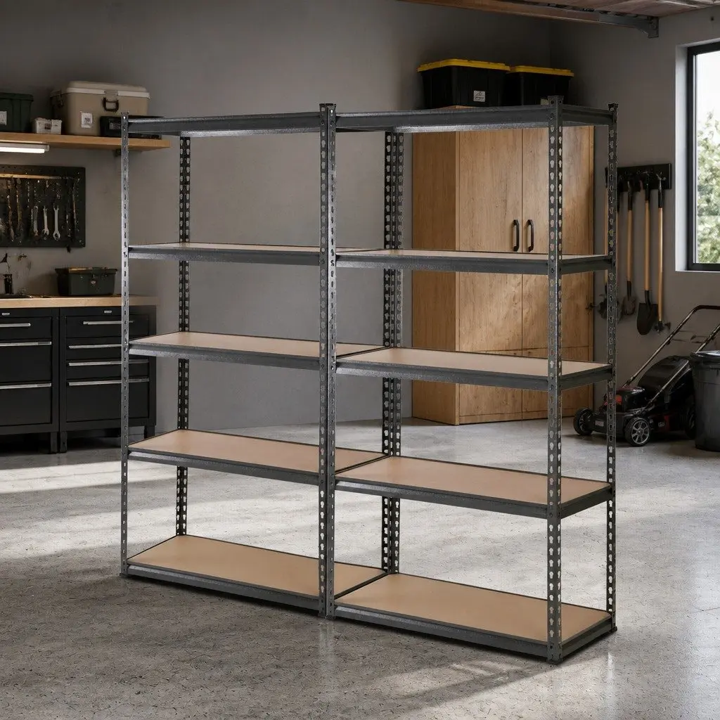 Heavy-Duty Garage Shelving Unit with Easy Assembly
