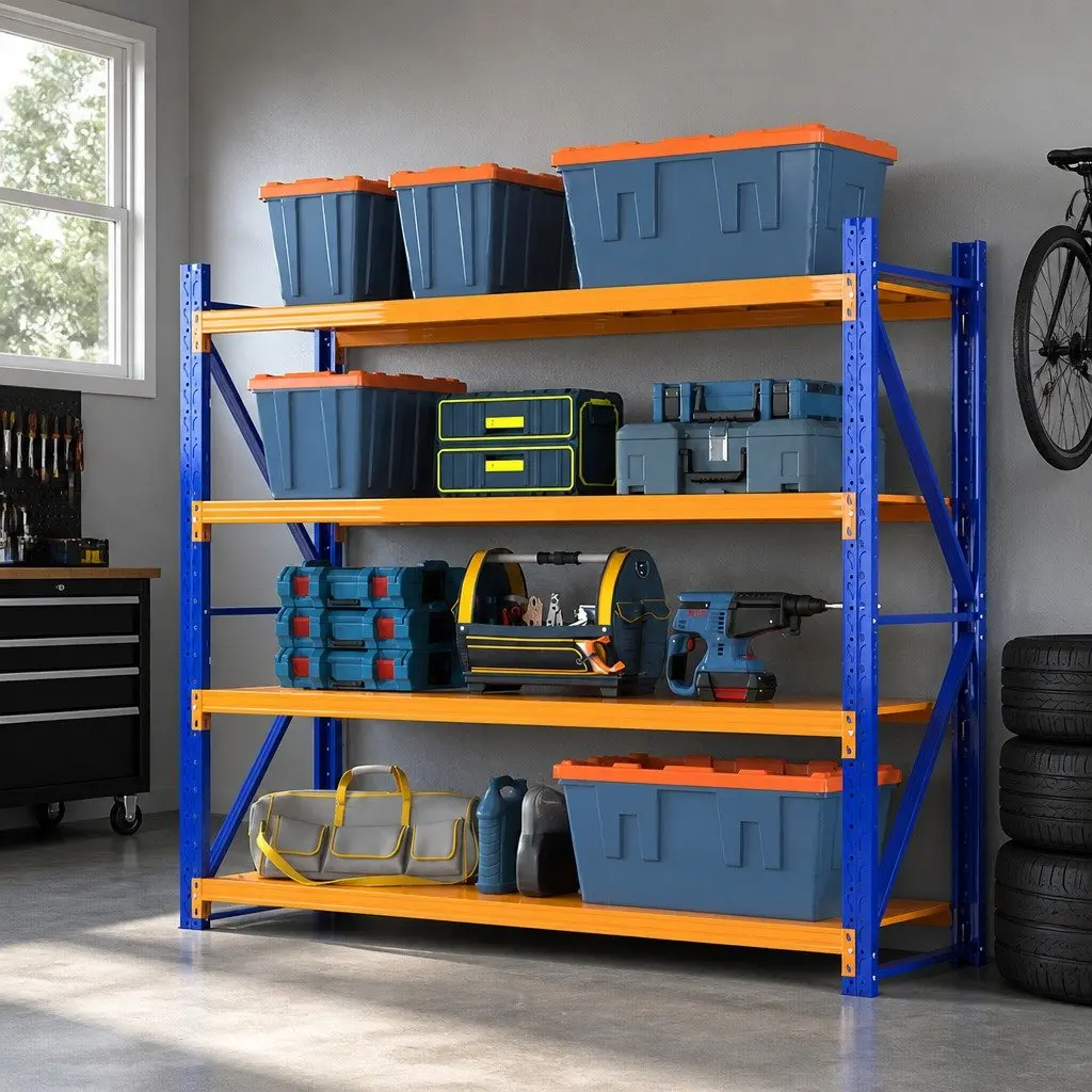 4-Tier Shelf Rack with Strong Capacity