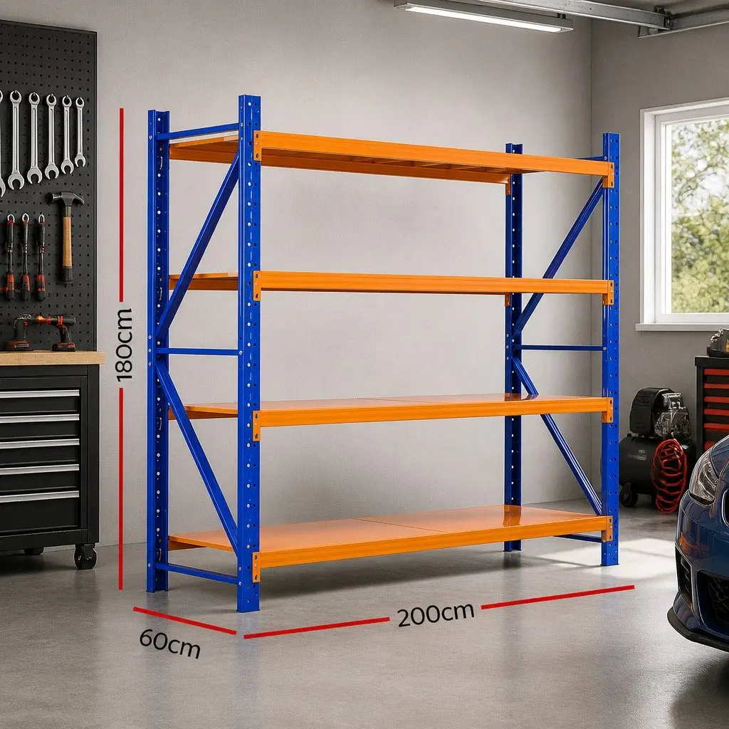 4-Tier Shelf Rack with Strong Capacity