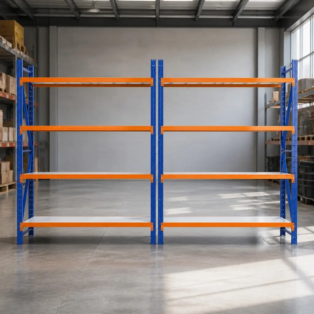 Garage Shelving Unit 4M x 2.4M Warehouse Storage Rack Adjustable Shelf Heavy