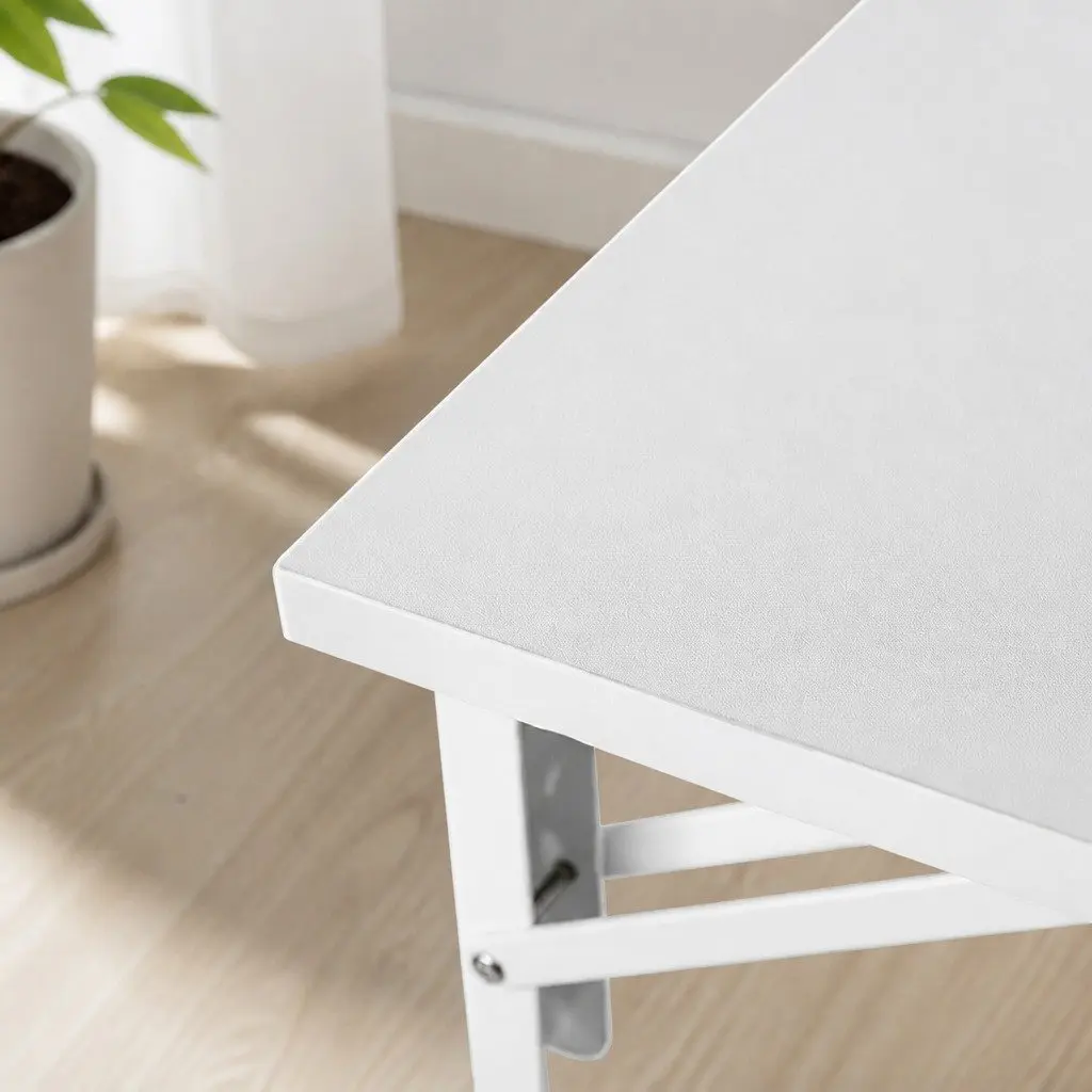 Wall Mounted Folding Table Floating Desk Small Space Workstation Dining Study