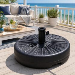Practical and Sturdy Fillable Umbrella Base for Outdoors