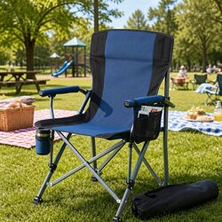 Comfortable Folding Camping Chair for Outdoor Relaxation