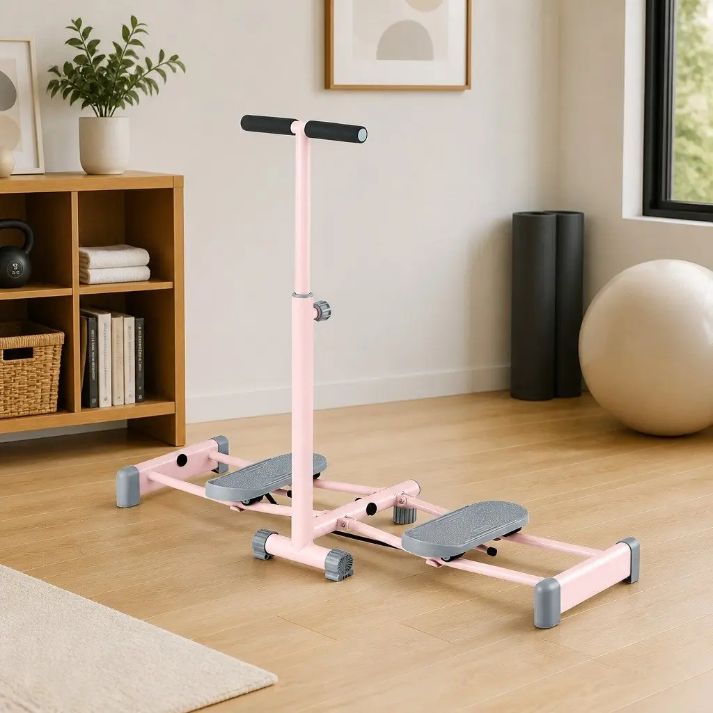 Foldable Ski Exercise Machine for Fitness