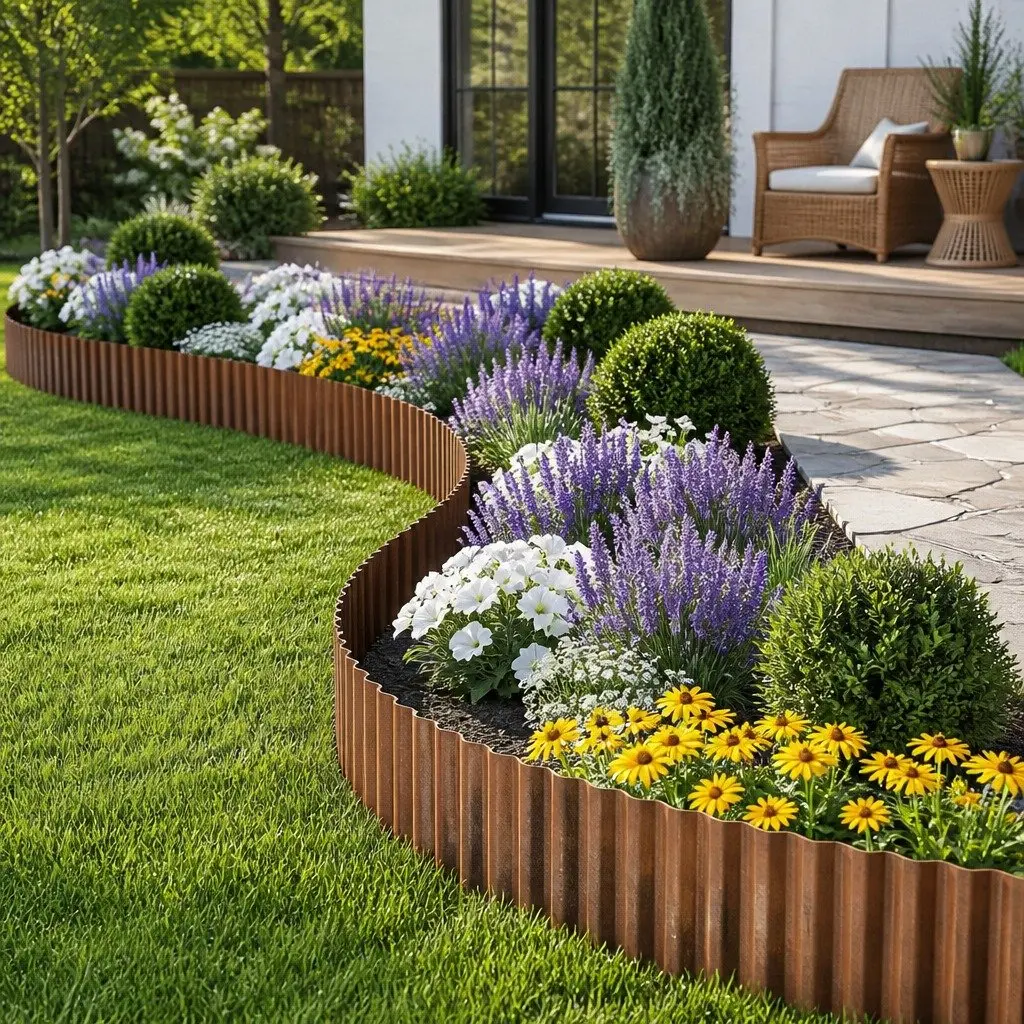 10ft Metal Garden Edging
