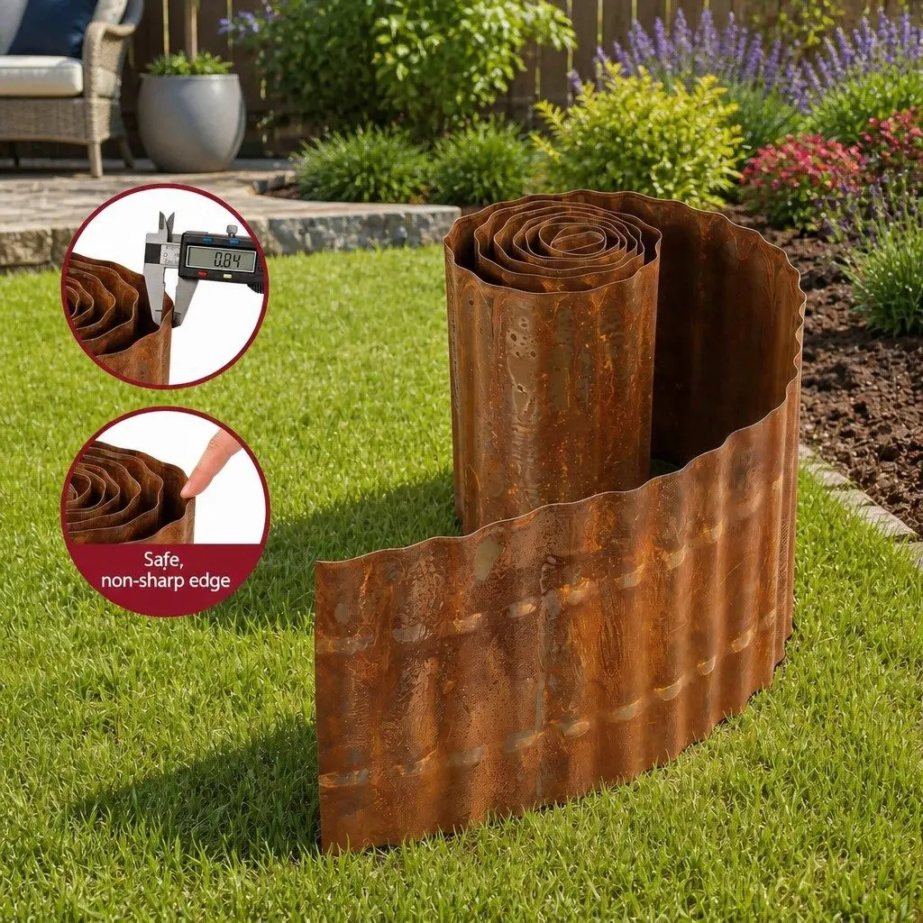 10ft Metal Garden Edging