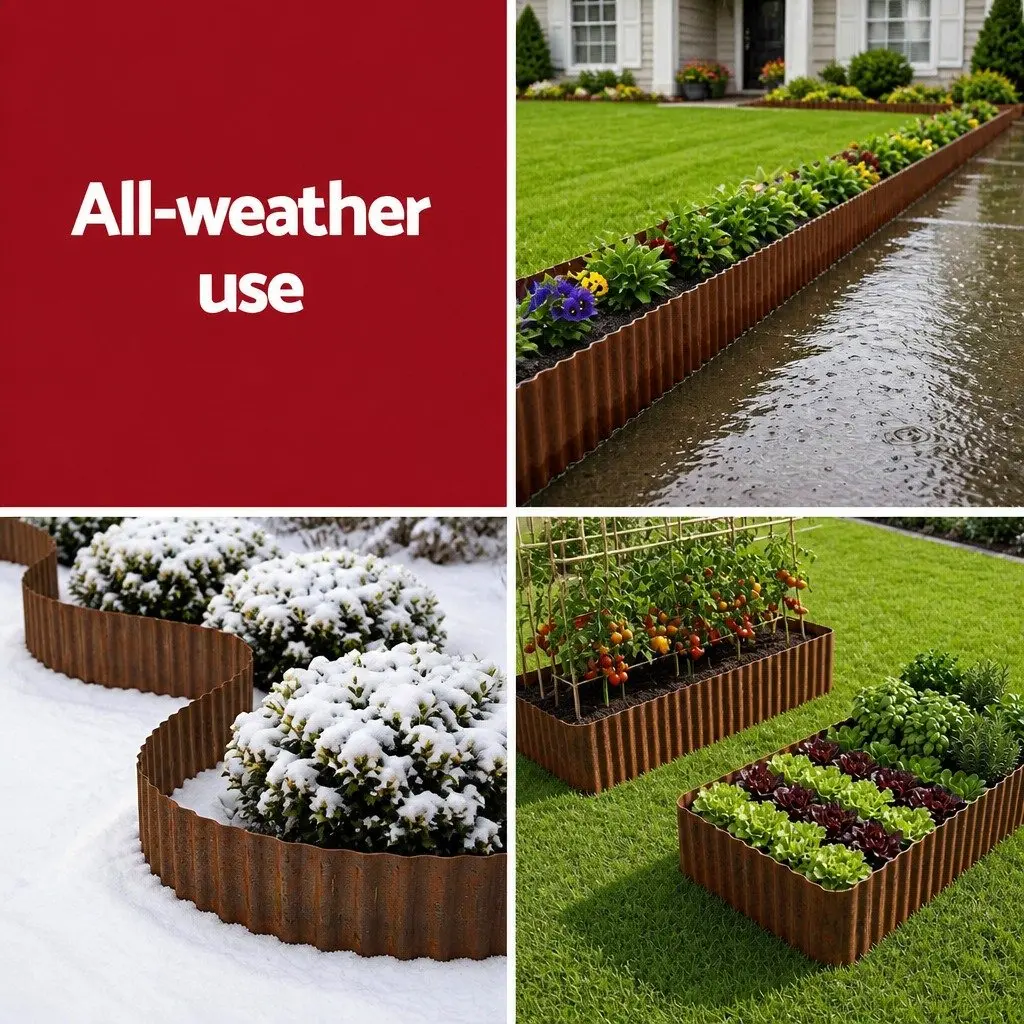 10ft Metal Garden Edging