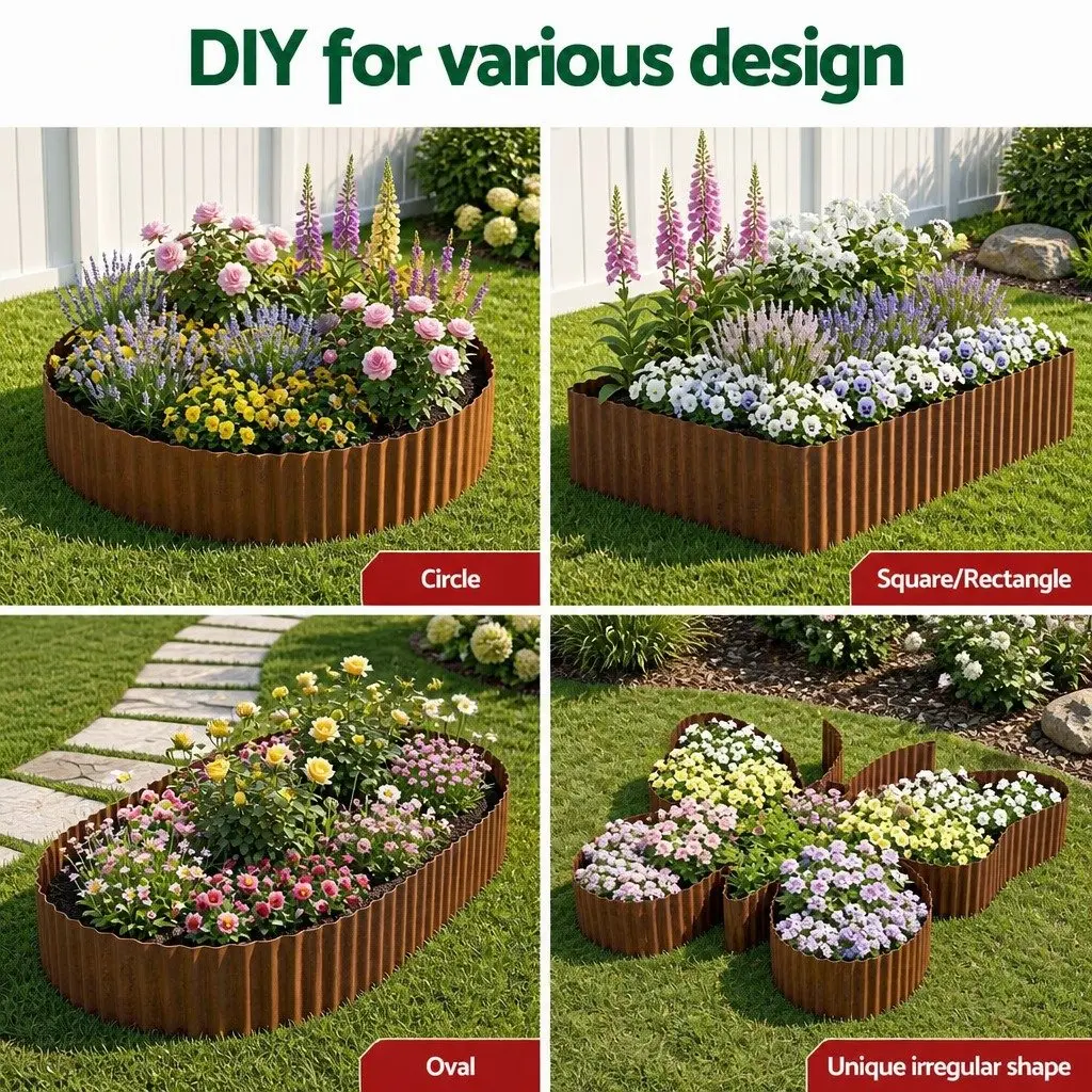 10ft Metal Garden Edging