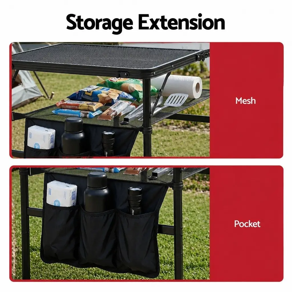 Camping Table for Cooking and Meal Prep
