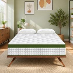 Quality Sleep with Our 30cm Double Hybrid Mattress