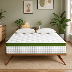 Comforting 30cm King Single Hybrid Mattress for Better Sleep