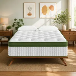 Warm and Supportive Single Latex Hybrid Mattress 34cm