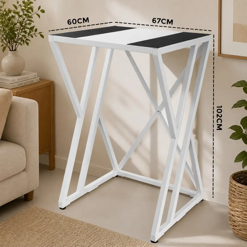 Dryer Stand Stacking Kit Space Saving 100kg White Steel for Front Loading Washing Machines