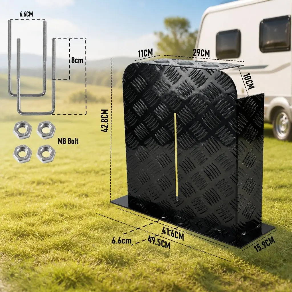 Diesel Heater Fuel Tank Cover 10L 15L Aluminum Base Mount Caravan RV Protection