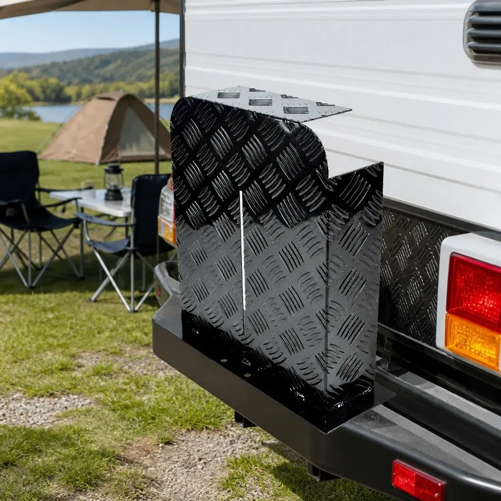 Diesel Heater Fuel Tank Cover 10L 15L Aluminum Base Mount Caravan RV Protection