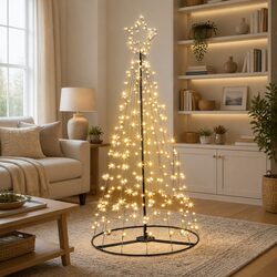 7FT Solar LED Christmas Tree: Practical and Eco-Friendly