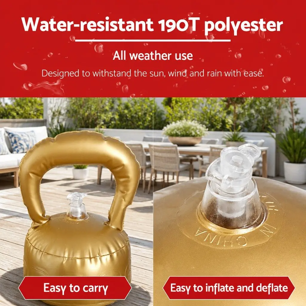 Inflatable Christmas Bauble Outdoor Decoration 60cm Transparent