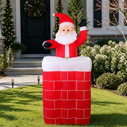 Reliable Inflatable Santa Decoration for Your Christmas Setup
