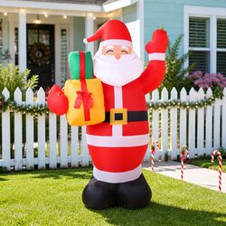 Warm and Practical 2.4M Christmas Inflatable Santa