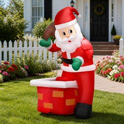 Reliable Inflatable Santa Decoration for the Holidays