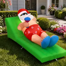 Inflatable Santa Bench: A Festive and Practical Choice