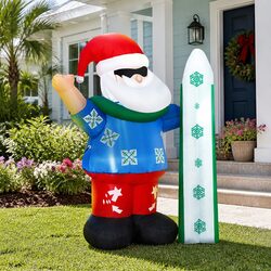 Value and Practicality in 1.6M Inflatable Santa Decoration