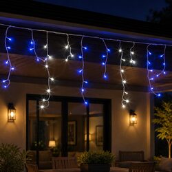 Reliable 20M Blue Icicle Lights for Lasting Decor