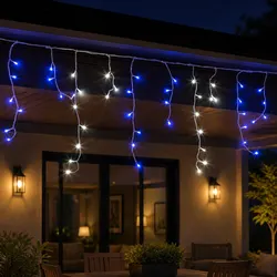 Reliable 20M Blue Icicle Lights for Lasting Decor