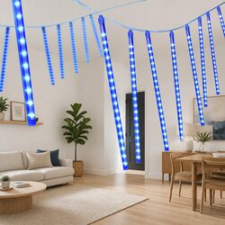 Affordable 288 LED Blue Icicle Lights with Long Lifespan