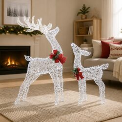 2 PCS 170 LED Reindeer Lights - Value Holiday Decor
