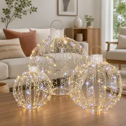Reliable 3 PCS Christmas Lights with Warm White Glow