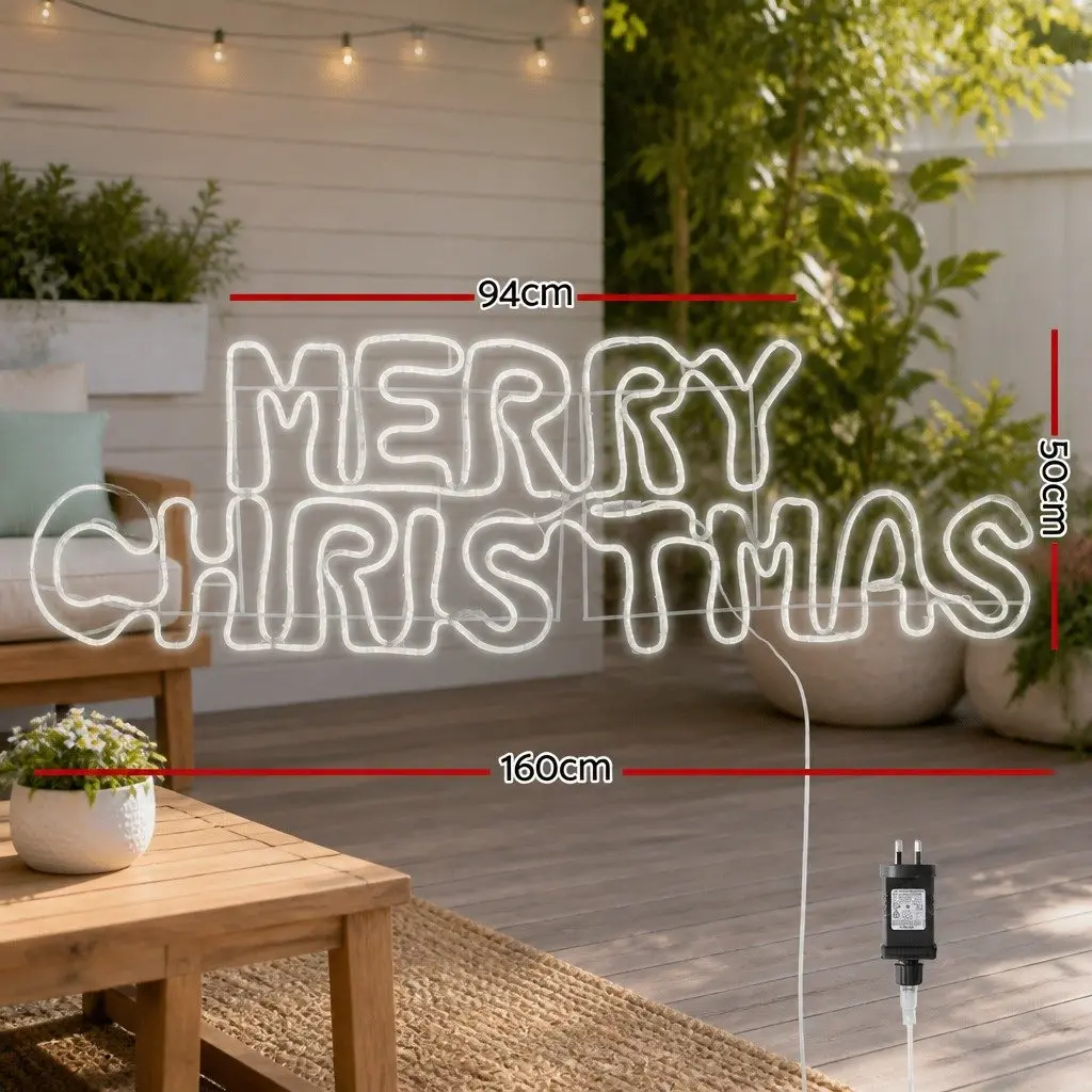 LED Rope Light Multicolour 1.6M Christmas Outdoor Decoration