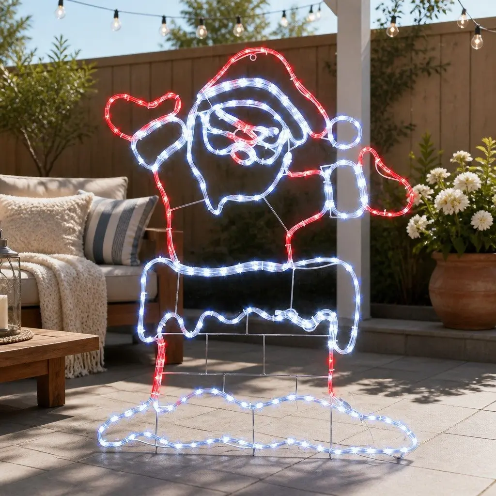 248 LED Multicoloured Christmas Lights for Cheer