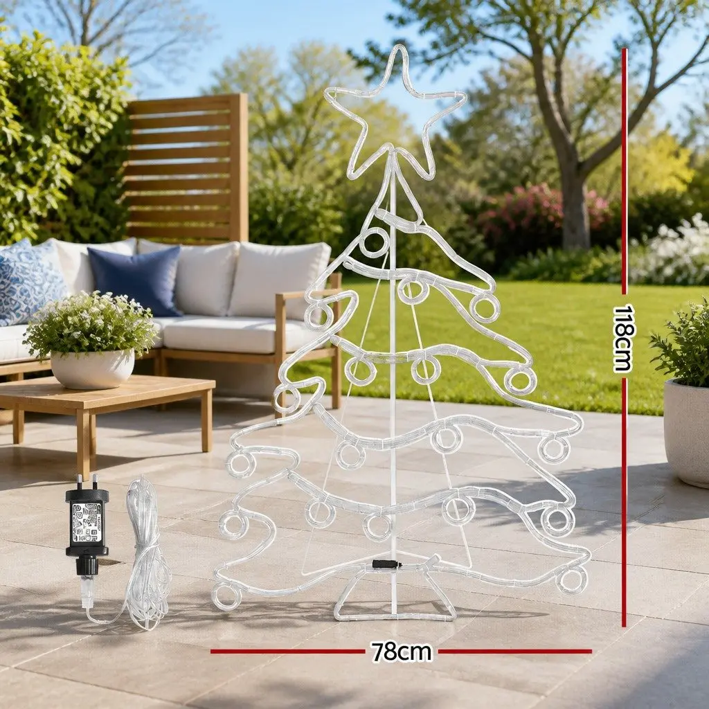 LED Christmas Light Outdoor Decoration 1.18M Multicolour Motif 288 Bulbs