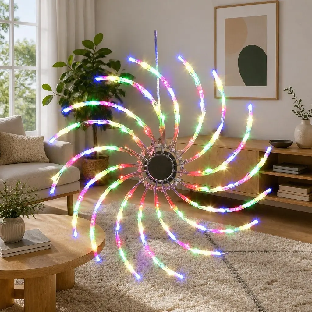LED Christmas Lights Outdoor Indoor Decoration 0.5M Multi-Coloured Motif