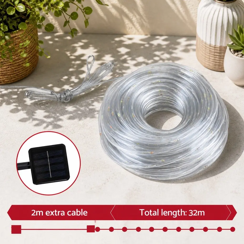 30M Rope Lights Multicolour LED String Decoration Indoor Outdoor