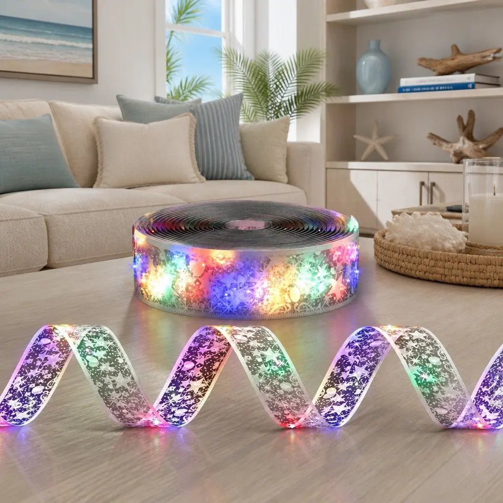 Christmas Lights 20M Multicolour LED Ribbon String Indoor Outdoor Decoration