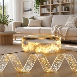 20M Christmas Lights with 200 LEDs: Safe and Cost-Effective
