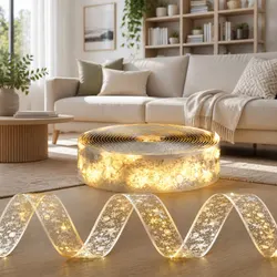 20M Christmas Lights with 200 LEDs: Safe and Cost-Effective