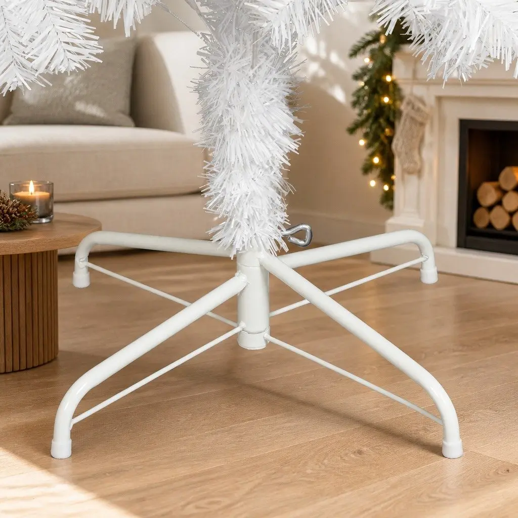White Christmas Tree Compact 1.5M 308 Tips Decor for Small Spaces