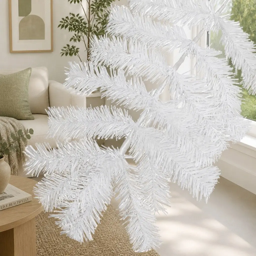 White Christmas Tree Compact 1.5M 308 Tips Decor for Small Spaces