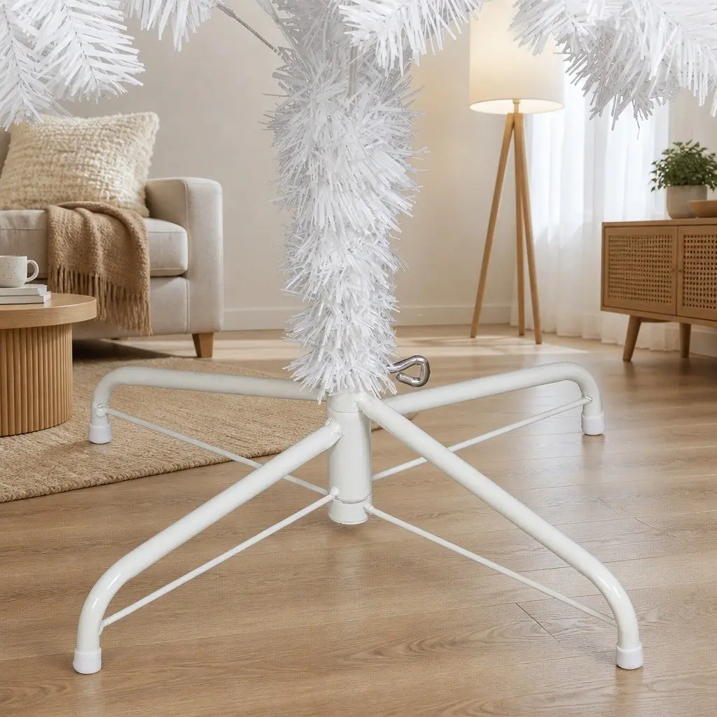 White Christmas Tree 1.8M Festive Decoration Indoor Outdoor Display