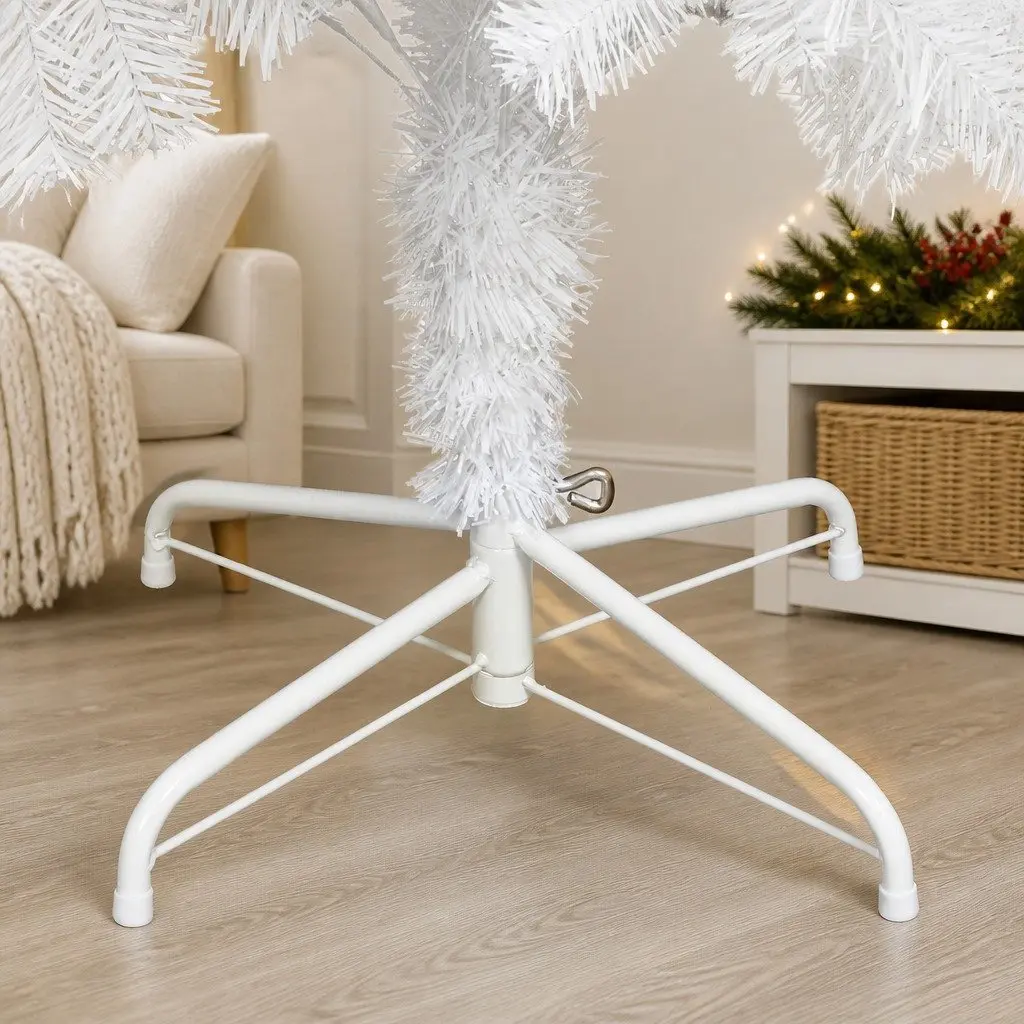 White Christmas Tree 2.1M Indoor Outdoor Decoration 900 Tips