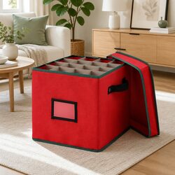 Reliable Storage Box for Christmas Baubles and Ornaments