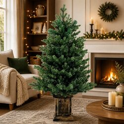 Practical 1.2M Pre-Lit Christmas Tree for Holiday Decor