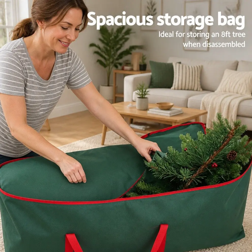 Christmas Tree Storage Bag Fits Up to 8ft Green