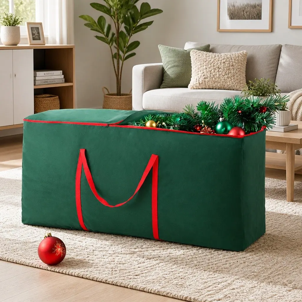Christmas Tree Storage Bag Fits Up to 8ft Green