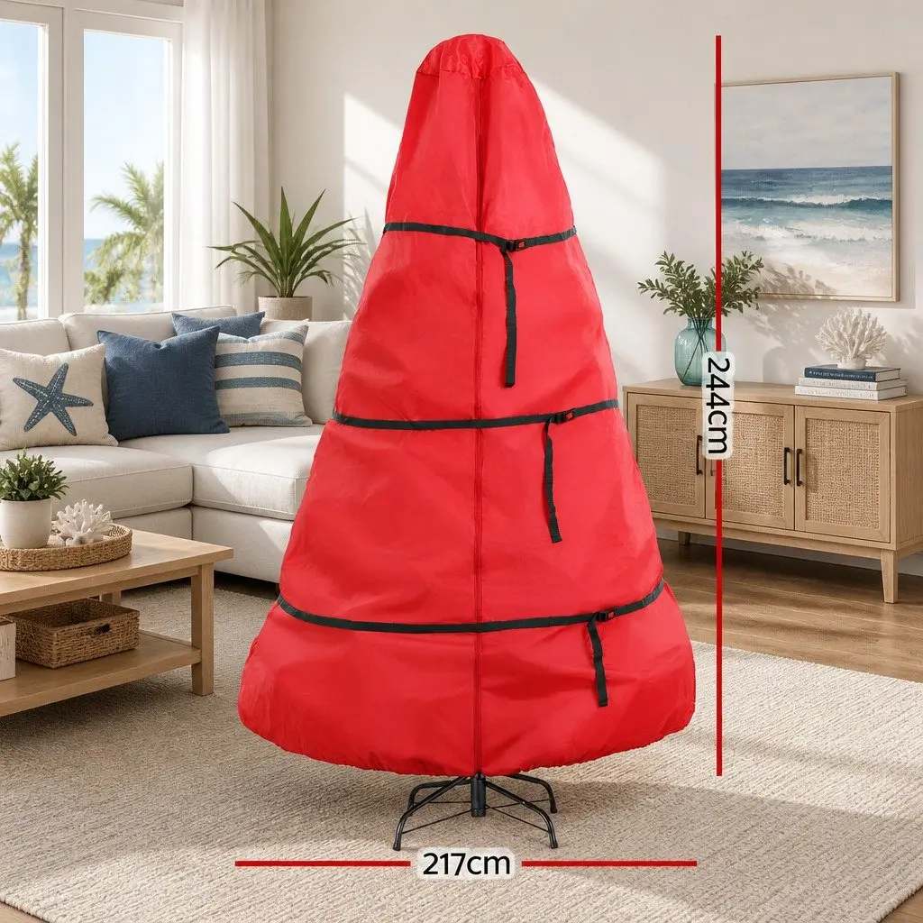 Christmas Tree Storage Bag Organiser Fits Up to 8ft Red