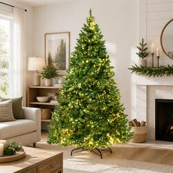 Warm and Practical 7FT Pre-lit LED Christmas Tree