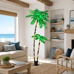 Reliable 2.1m LED Christmas Palm Tree for Your Home